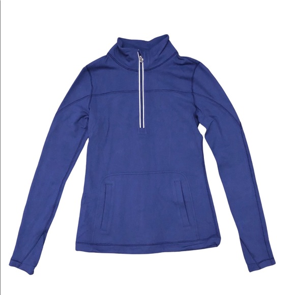 Ivivva Other - Lululemon Ivivva navy 3/4 zip pullover size 14